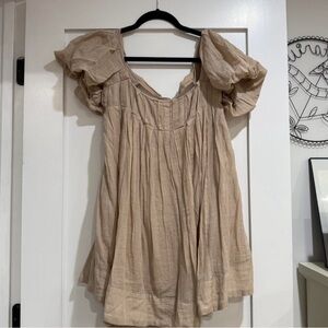 Free People Bubble Sleeve Dress